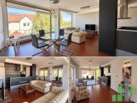 Se izdava namesten stan vo Skopje, Crniche so povrshina od 150 m2.
 Ekstra: Greenje na struja, Parking, Bazen, Alarm.
 Cena: 1000 EUR