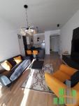 Se izdava namesten stan vo Skopje, Vodno so povrshina od 55 m2.
 Ekstra: Klima, Centralno Parno, Lift, Nova Zgrada, Parking.
 Cena: 600 EUR