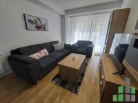 Se izdava namesten stan vo Skopje, Kozle so povrshina od 47 m2.
 Ekstra: Klima, Sopstveno parno, Lift, Nova Zgrada, Garaza, Dvor.
 Cena: 450 EUR
