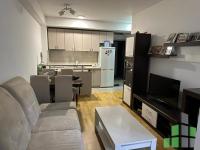 Se izdava namesten stan vo Skopje, Aerodrom so povrshina od 40 m2.
 Ekstra: Klima, Centralno Parno, Lift, Nova Zgrada.
 Cena: 350 EUR