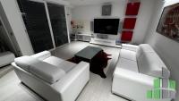 Se izdava namesten stan vo Skopje, Kozle so povrshina od 98 m2.
 Ekstra: Klima, Centralno Parno, Parking.
 Cena: 900 EUR