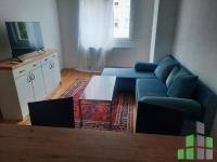 Se izdava namesten stan vo Skopje, Aerodrom so povrshina od 40 m2.
 Ekstra: Klima, Centralno Parno, Lift, Nova Zgrada, Parking.
 Cena: 330 EUR