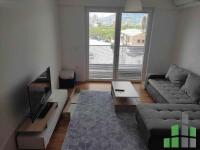 Se izdava namesten stan vo Skopje, Novo Lisiche so povrshina od 52 m2.
 Ekstra: Klima, Sopstveno parno, Lift, Nova Zgrada.
 Cena: 300 EUR