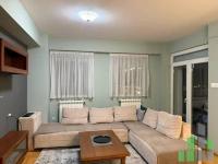 Se izdava namesten stan vo Skopje, Novo Lisiche so povrshina od 58 m2.
 Ekstra: Centralno Parno.
 Cena: 450 EUR