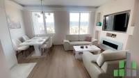 Se izdava namesten stan vo Skopje, Aerodrom so povrshina od 62 m2.
 Ekstra: Klima, Centralno Parno, Lift, Nova Zgrada, Parking.
 Cena: 700 EUR
