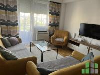 Se izdava namesten stan vo Skopje, Kisela Voda so povrshina od 67 m2.
 Ekstra: Klima, Greenje na struja, Lift.
 Cena: 480 EUR