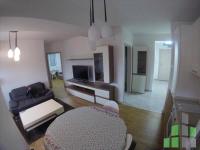 Se izdava namesten stan vo Skopje, Aerodrom so povrshina od 55 m2.
 Ekstra: Klima, Centralno Parno, Lift, Nova Zgrada, Parking.
 Cena: 450 EUR