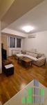 Se izdava namesten stan vo Skopje, Karposh 2 so povrshina od 54 m2.
 Ekstra: Klima, Centralno Parno, Lift, Nova Zgrada, Parking.
 Cena: 440 EUR