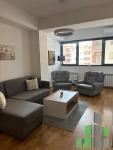 Se izdava namesten stan vo Skopje, Centar - Univerzalna Sala so povrshina od 61 m2.
 Ekstra: Klima, Centralno Parno, Lift, Nova Zgrada, Parking.
 Cena: 550 EUR