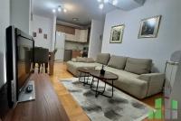 Se izdava namesten stan vo Skopje, Aerodrom so povrshina od 43 m2.
 Ekstra: Klima, Centralno Parno, Lift, Nova Zgrada, Parking.
 Cena: 350 EUR