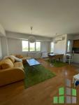 Se izdava namesten stan vo Skopje, Aerodrom so povrshina od 84 m2.
 Ekstra: Klima, Centralno Parno, Lift, Nova Zgrada, Parking.
 Cena: 700 EUR