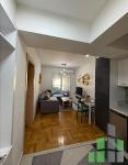 Se izdava namesten stan vo Skopje, Aerodrom so povrshina od 42 m2.
 Ekstra: Klima, Centralno Parno, Lift.
 Cena: 350 EUR