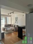 Se izdava namesten stan vo Skopje, Aerodrom so povrshina od 50 m2.
 Ekstra: Klima, Centralno Parno, Lift.
 Cena: 500 EUR