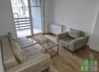 Se izdava namesten stan vo Skopje, Kisela Voda so povrshina od 50 m2.
 Ekstra: Klima, Centralno Parno, Lift.
 Cena: 400 EUR