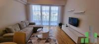 Se izdava namesten stan vo Skopje, Centar so povrshina od 53 m2.
 Ekstra: Klima, Centralno Parno, Lift, Parking, Garaza.
 Cena: 700 EUR