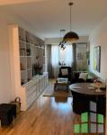 Se izdava namesten stan vo Skopje, Aerodrom so povrshina od 50 m2.
 Ekstra: Klima, Centralno Parno, Lift.
 Cena: 380 EUR